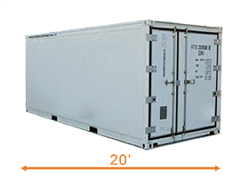 Conteneur Reefer 20' Special (Alarme Panique et Ouverture de Secours)