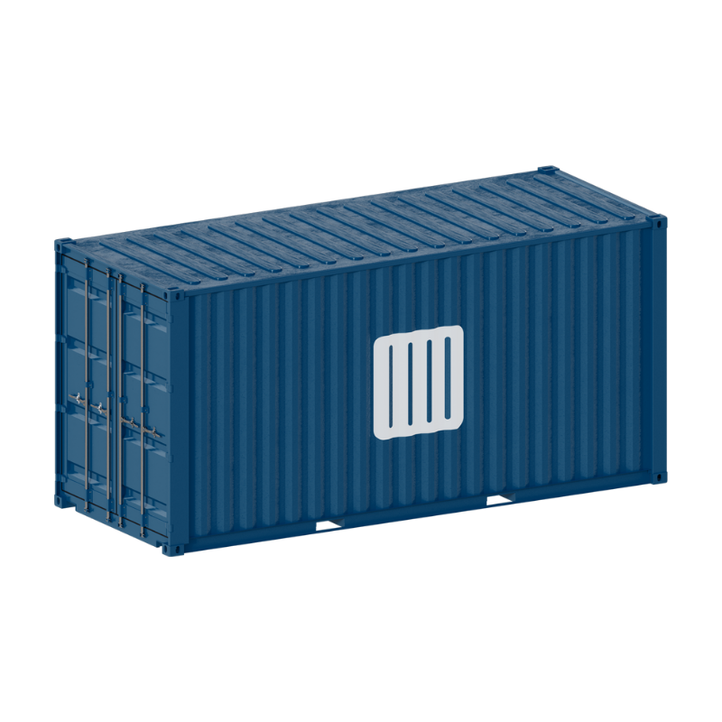 20piedsHC-neuf.png Conteneur 20 Pieds High Cube Neuf – La Compagnie Française du Conteneur – Image 1