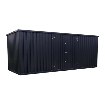 Container maritime 6 x 2 mètres – avec double porte grand coté