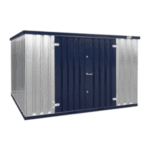 Conteneur maritime 4 x 2 mètres – avec double porte grand coté