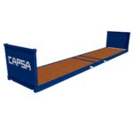 Container 40 Pieds Flat Rack Collapsible Neuf - CAPSA