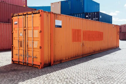 Conteneur 45 Pieds High Cube Premier Voyage – National Conteneur