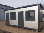 Container Social 21 m² (7x3m) Vestiaire avec WC et Chauffage